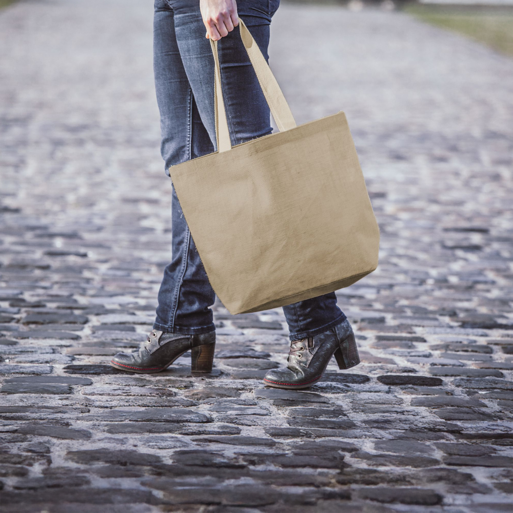 Jute Shopper Bowie - Big | 25 liter | 15 x 48 x 35 cm